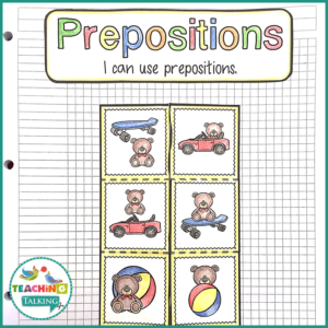 Language Notebooks by Target – Prepositions