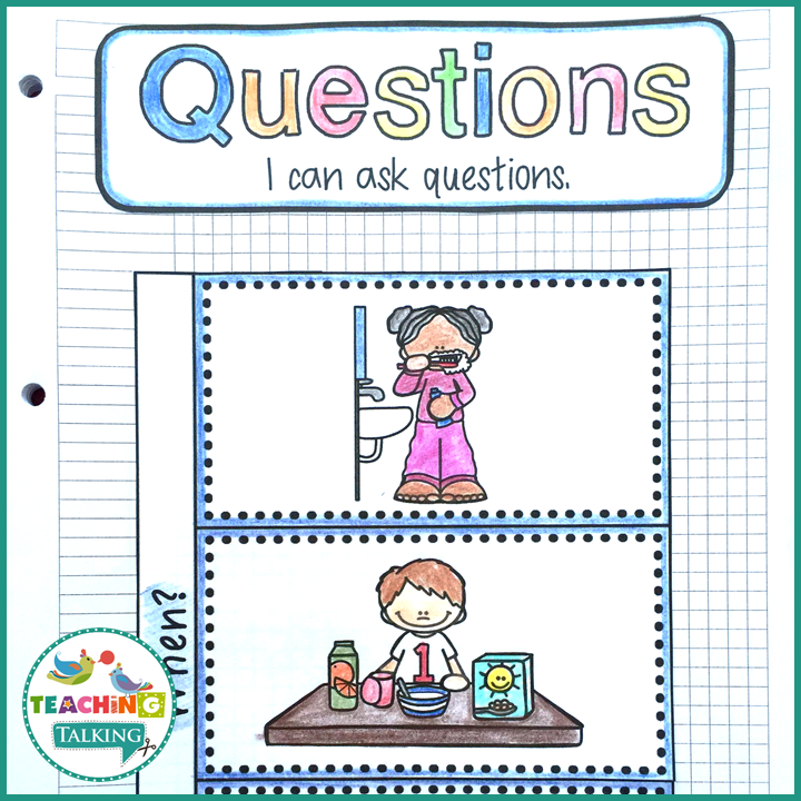 Language Notebooks by Target – Asking Questions