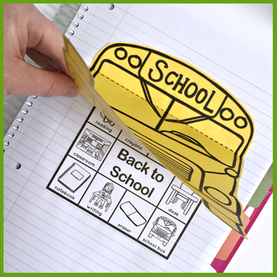 Preschool Notebooks Targets – Vocabulary – Popular
