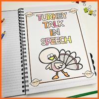 Thanksgiving Notebook Organization