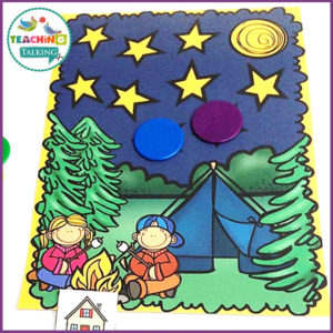 Camping Token Board