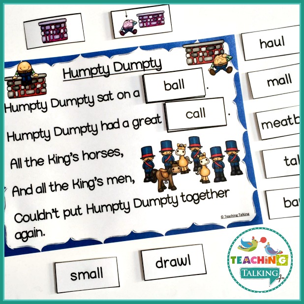 Nursery Rhymes Humpty Dumpty