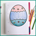 Easter Preschool Template - Easy Cut