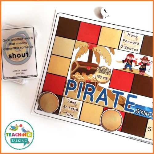 Pirate Synonyms Game
