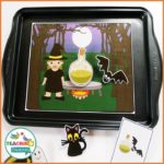 Halloween Preschool Language Activities for Prepositions