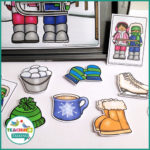 Winter Preschool Language Activities for Pronouns